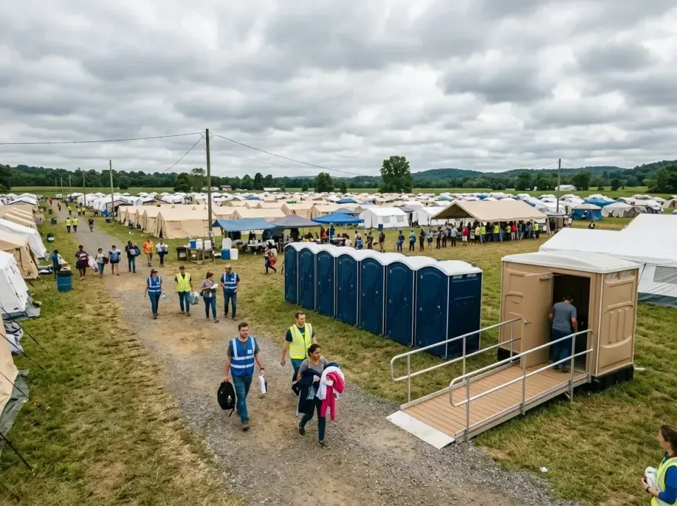disaster-relief-camp-restrooms-010 — frequently asked questions, Dumpster & Portable Bathrooms Rental in Incline Village, NV